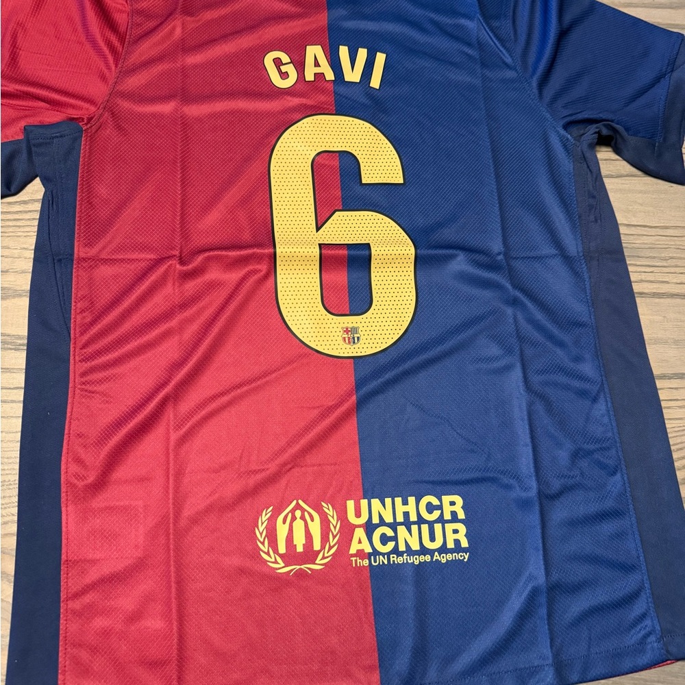 GAVI Jersey Barcelona #6 Football Shirt | Blaugrana Colors, XL Nike